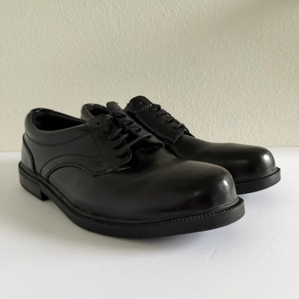 Deer Stags‎ Times Leather Dress Oxford Shoes SUPRO Sock Men's Black Size US 13 W